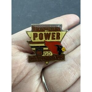 PHOENIX CARDINALS ~ VINTAGE ARIZONA CARDINALS NFL LAPEL PIN